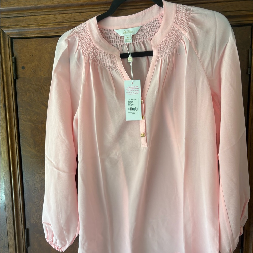 Lilly Pulitzer Light Pink Blouse